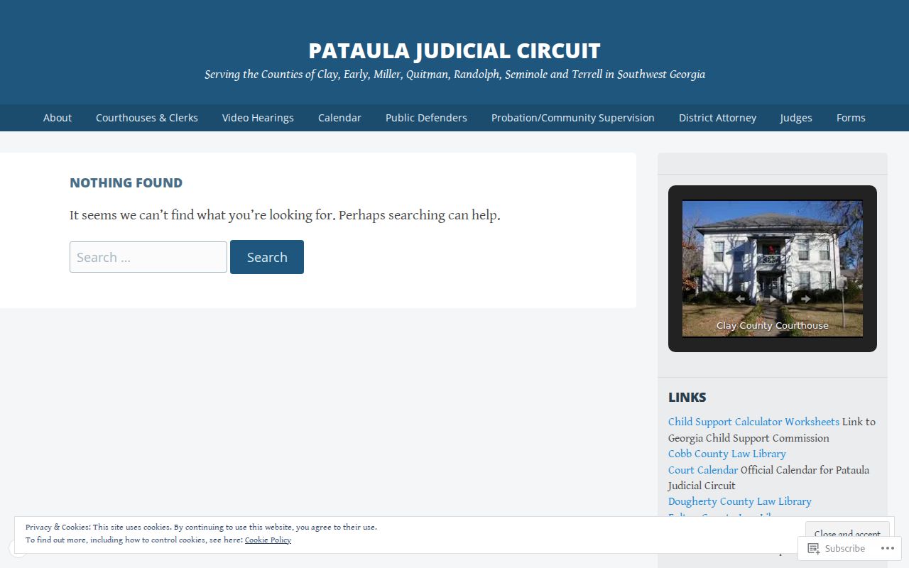 Randolph County court docket Pataula notices
