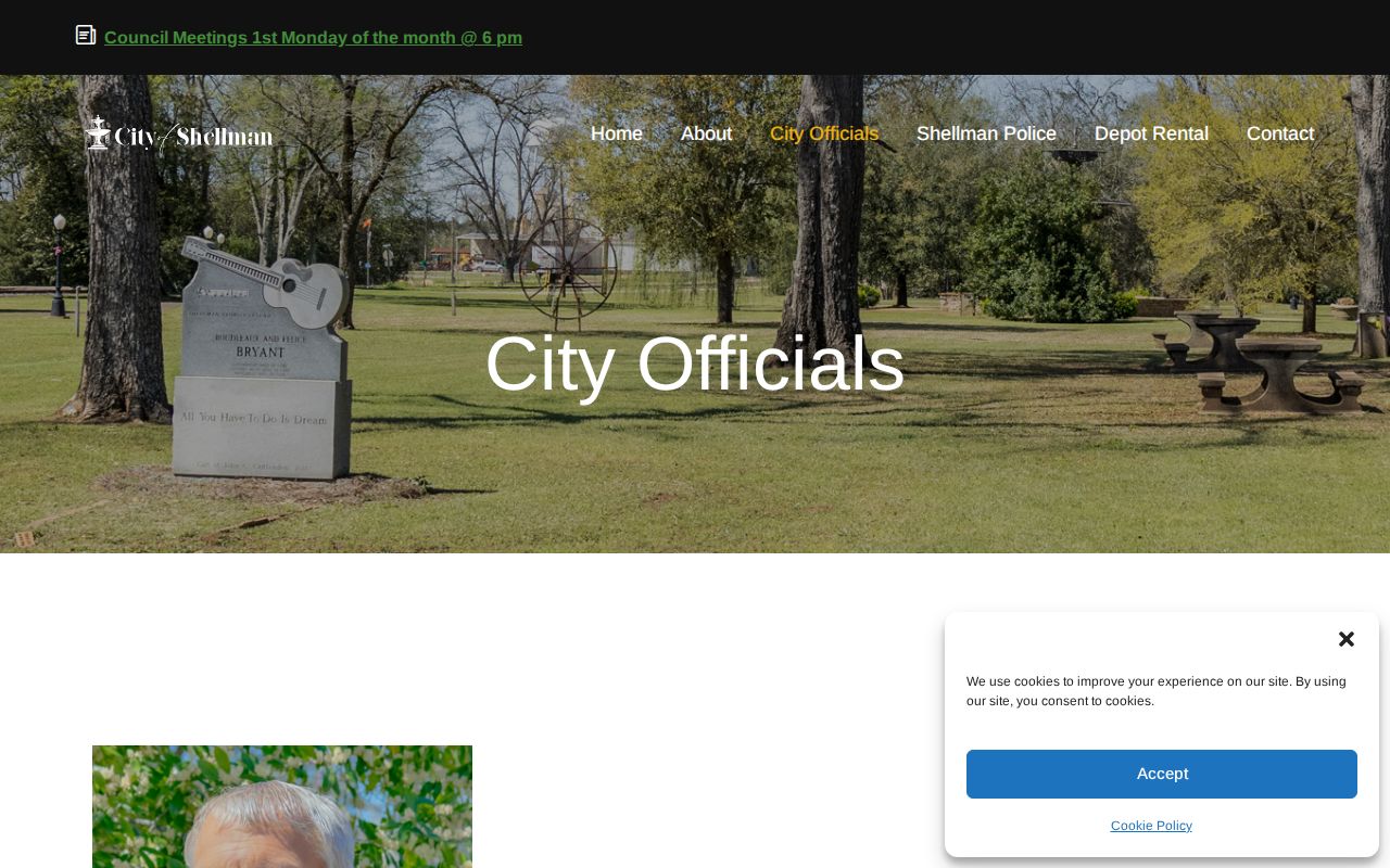 Shellman court records city officials contact context